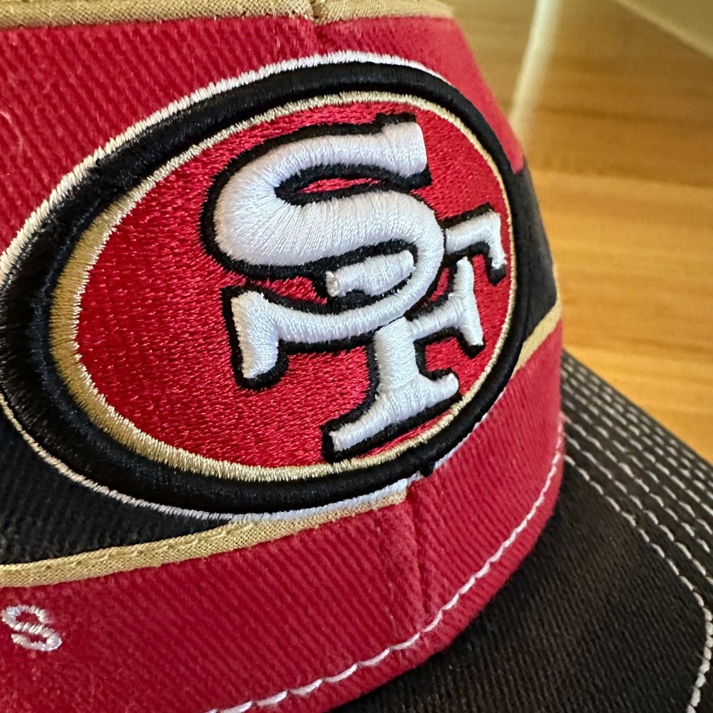 Reebok San Francisco 49ers Fitted Hat Size L/XL - Picture 4 of 14